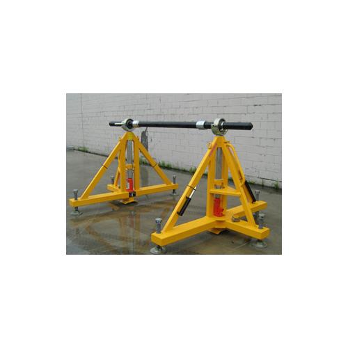 轨道式线缆盘支架与大型液压放线架 霸州市康仙庄兴顺通信线路工具厂的产品与应用